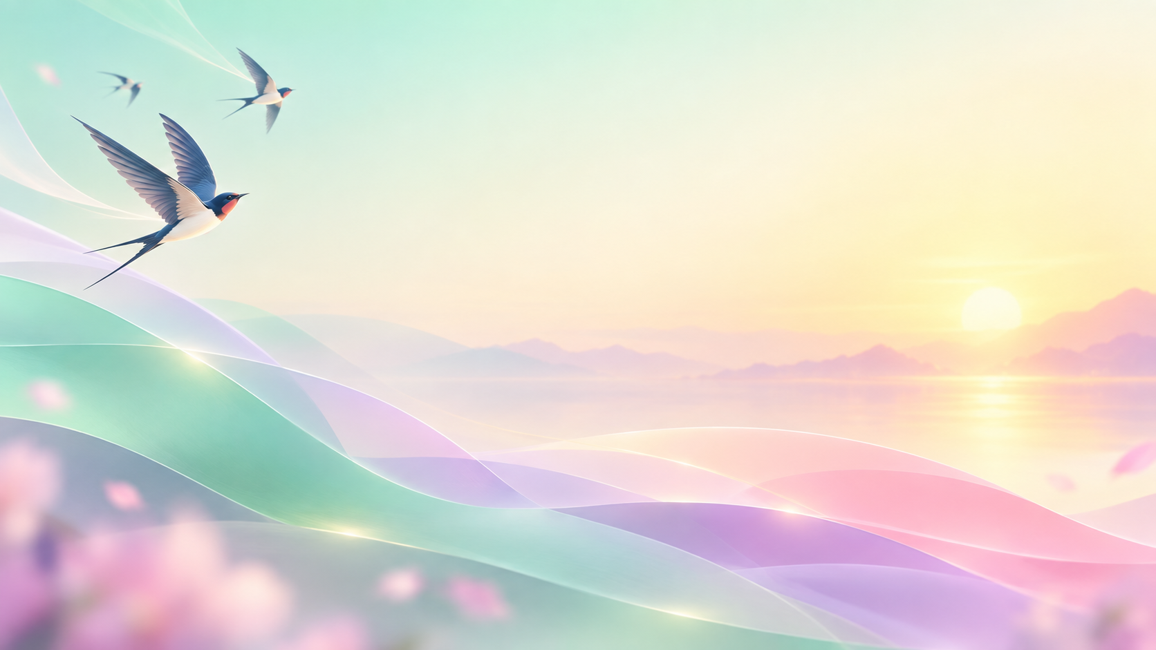 Moderný abstraktný banner GVBN s dynamickými farebnými pruhmi a logom gymnázia