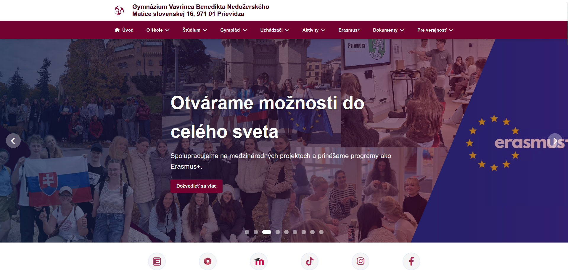 GVBN webstránka 2026